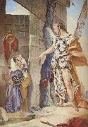 Sarch and the Archangel, Giovanni Battista Tiepolo